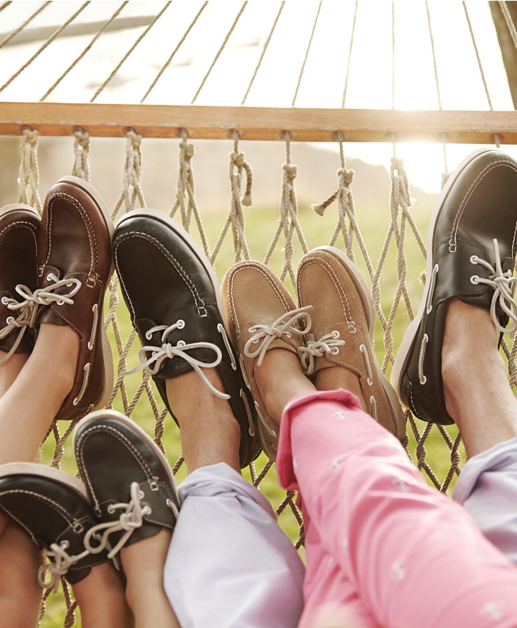 Brooks Brothers Men Leather Boat Shoes