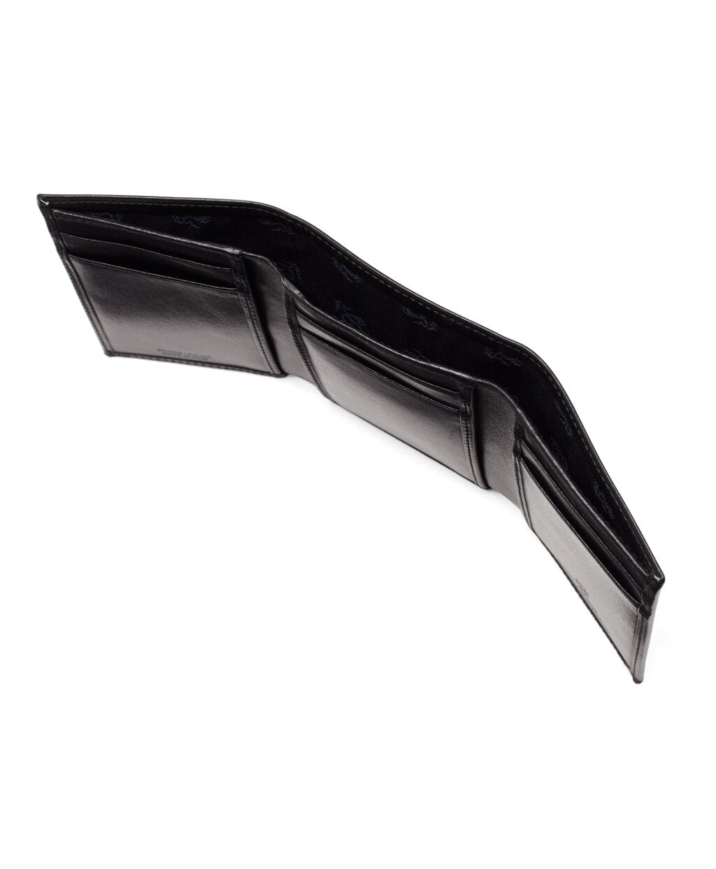 Brooks Brothers Men French Calfskin Trifold Wallet