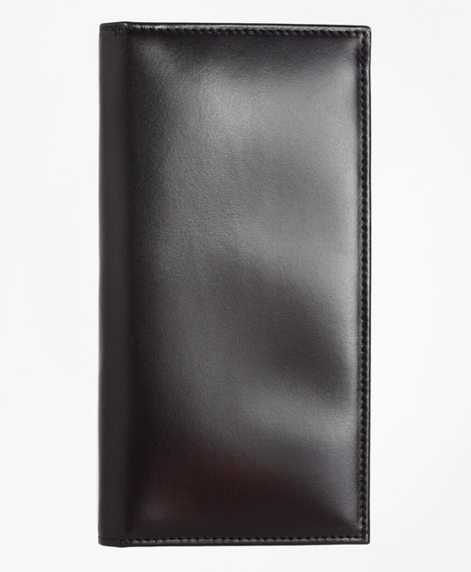 Brooks Brothers Men French Calfskin Checkbook Cover