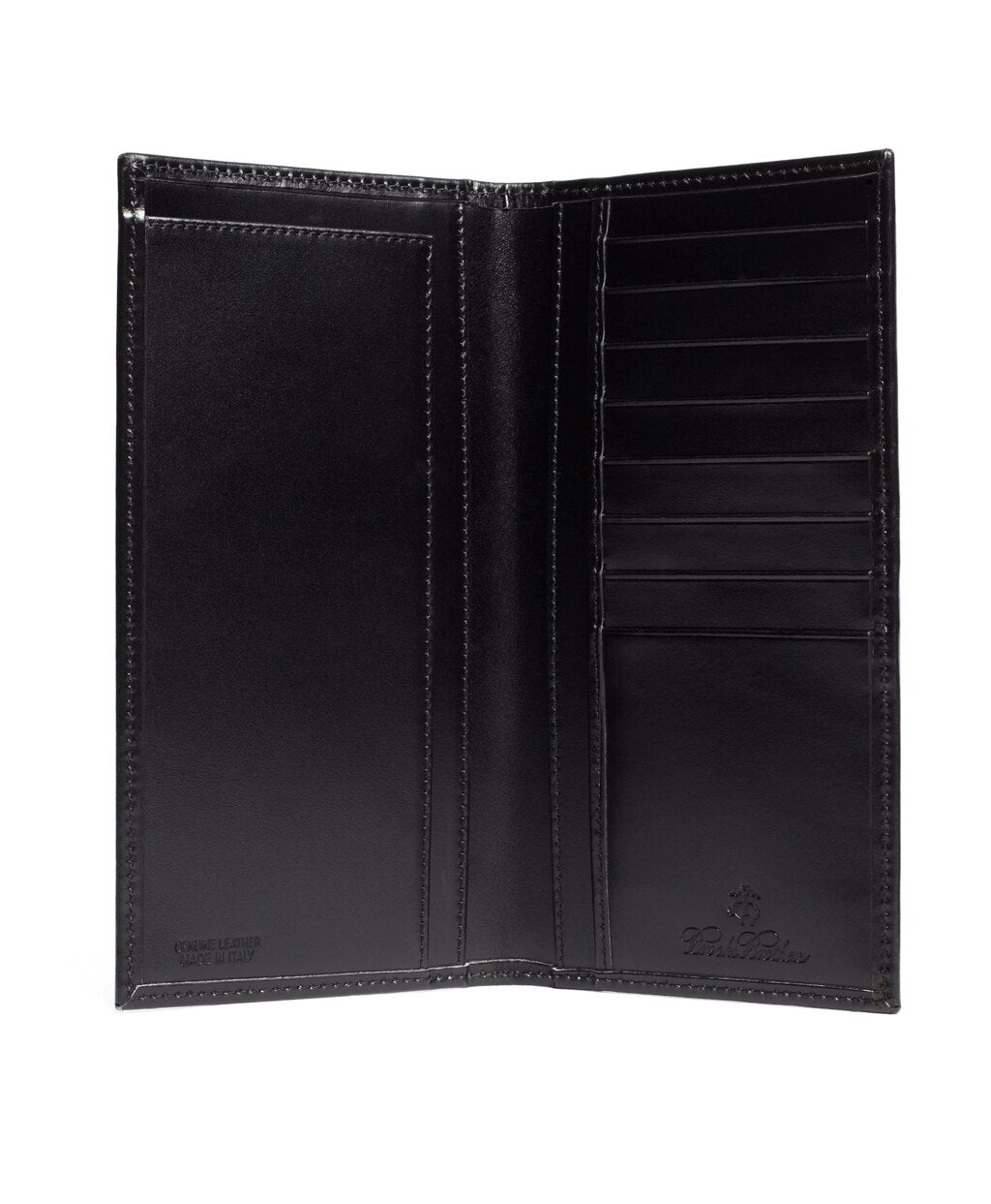 Brooks Brothers Men French Calfskin Checkbook Cover