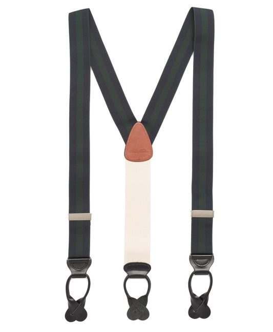 Brooks Brothers Men Extra-Long Striped Suspenders