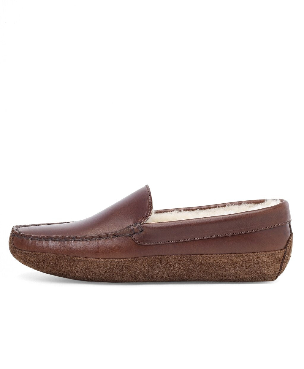 Brooks Brothers Men Shearling Slippers