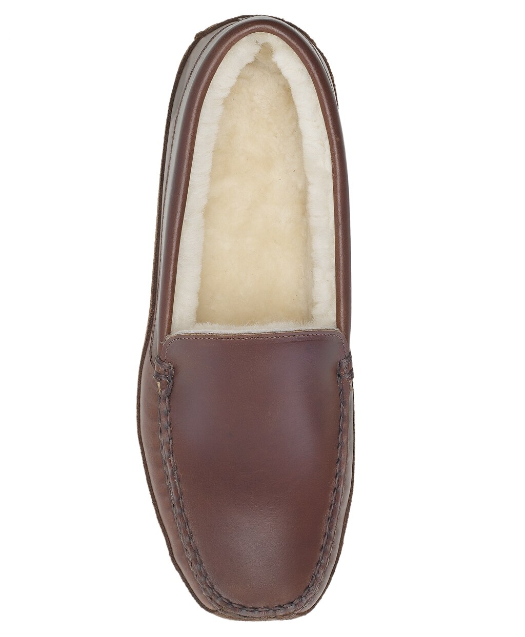 Brooks Brothers Men Shearling Slippers