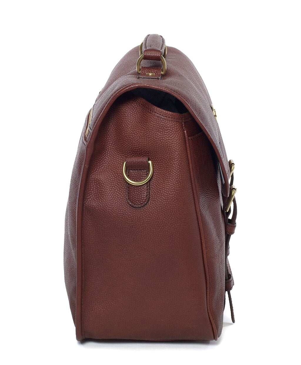 Brooks Brothers Men Football Leather Briefcase