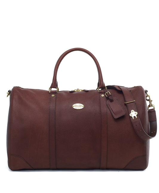 Brooks Brothers Men Football Leather Duffel