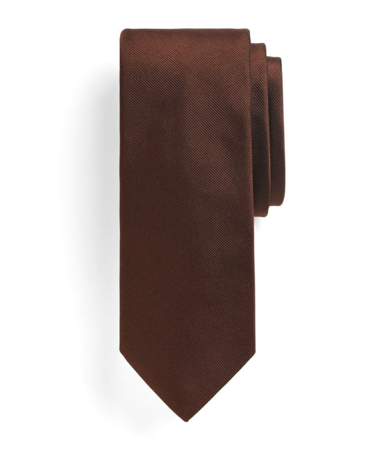 Brooks Brothers Men Solid Slim Tie