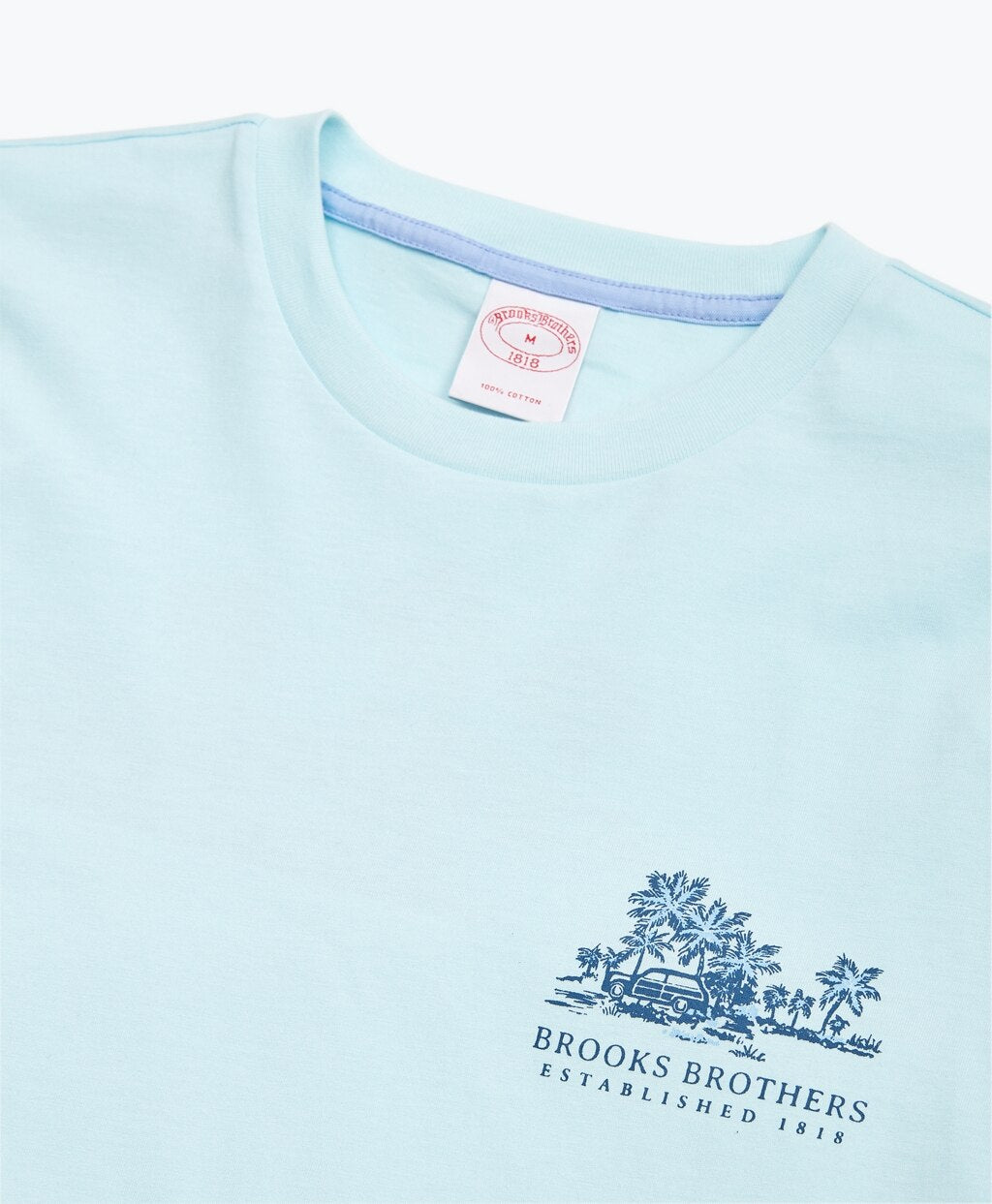 Brooks Brothers Men Hawaii-Print Cotton Jersey T-Shirt