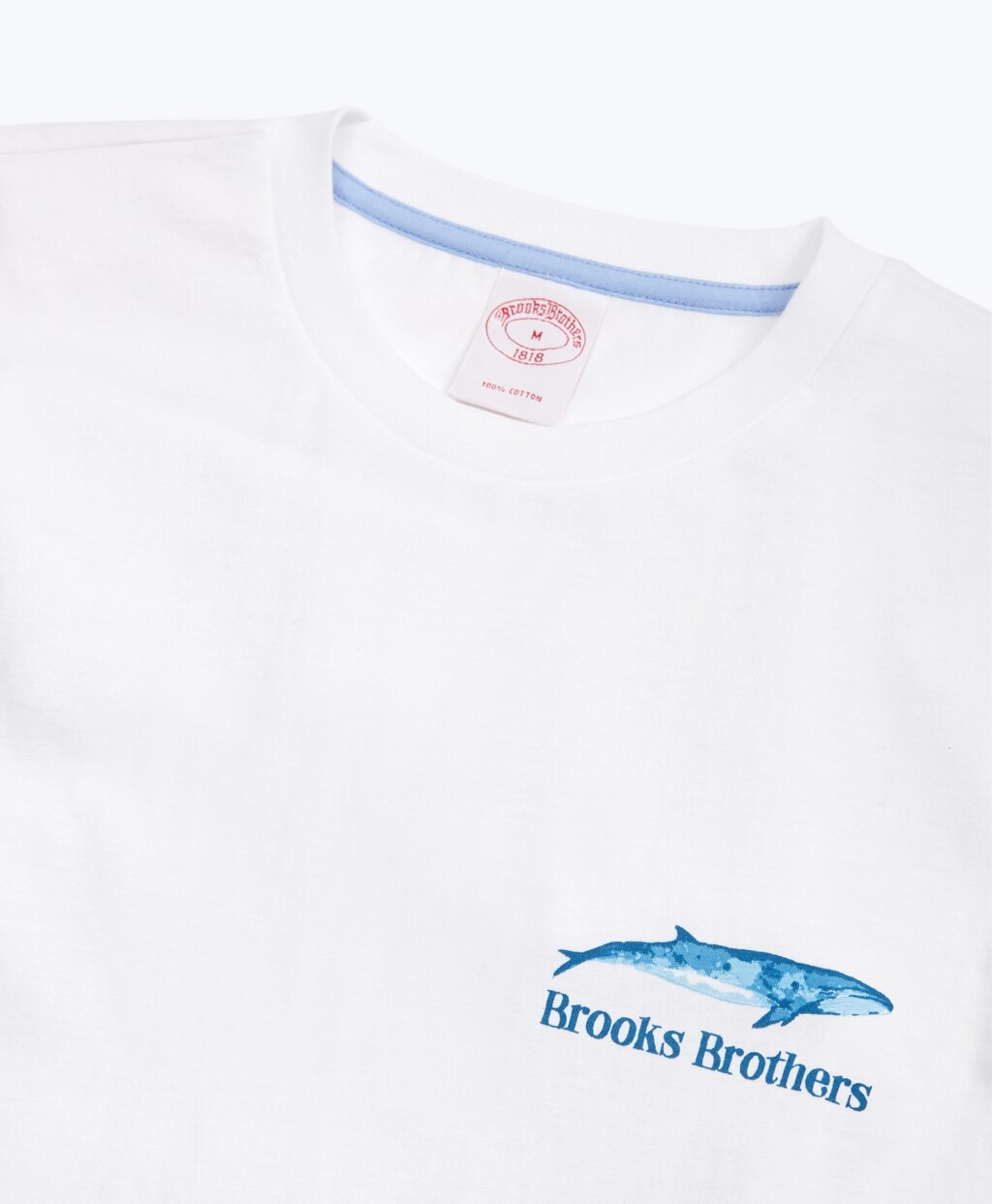 Brooks Brothers Men Whale-Print Cotton Jersey T-Shirt