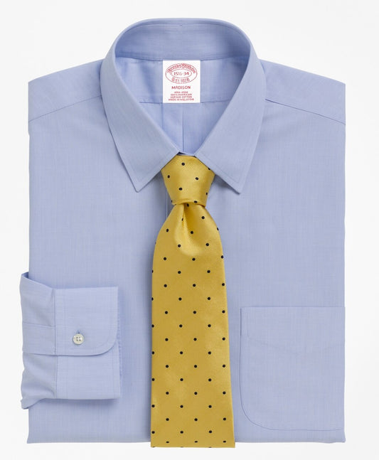 Brooks Brothers Men Madison Classic-Fit Dress Shirt, Non-Iron Tab Collar
