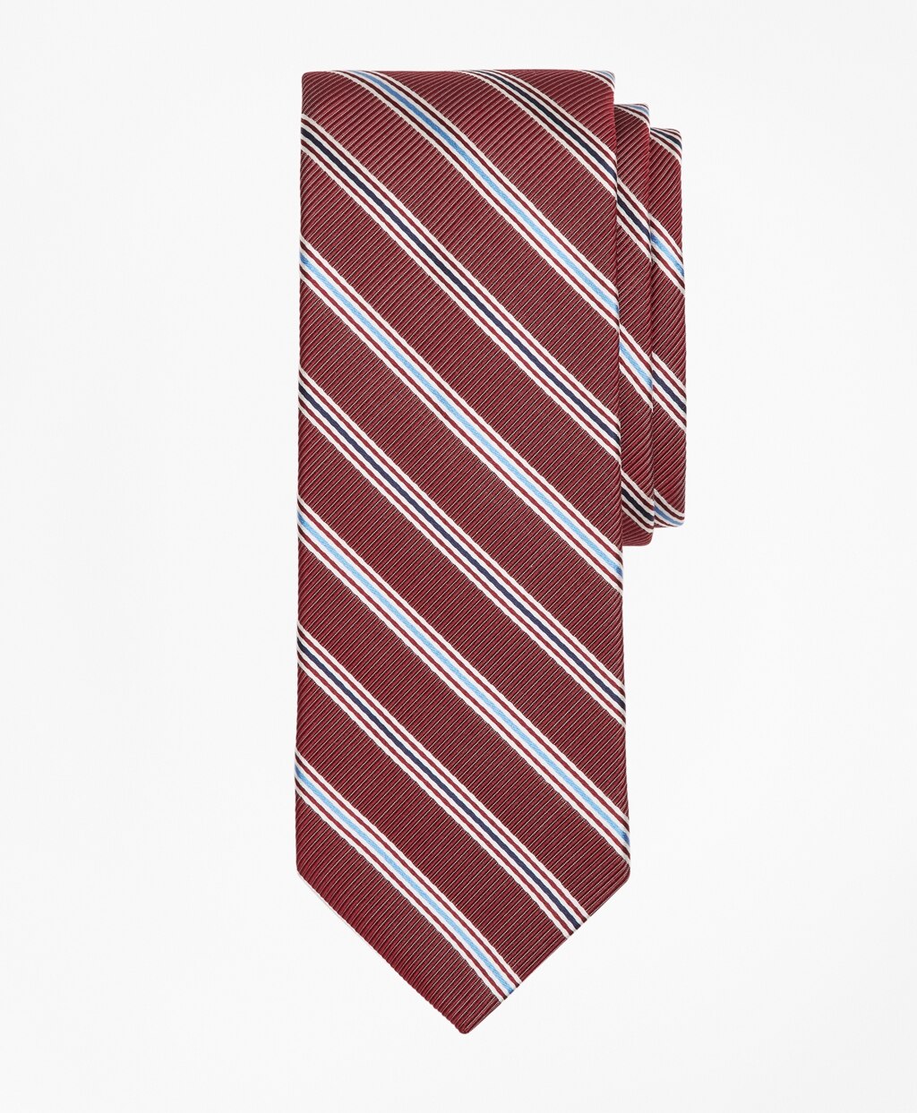 Brooks Brothers Men Double Track Stripe Tie