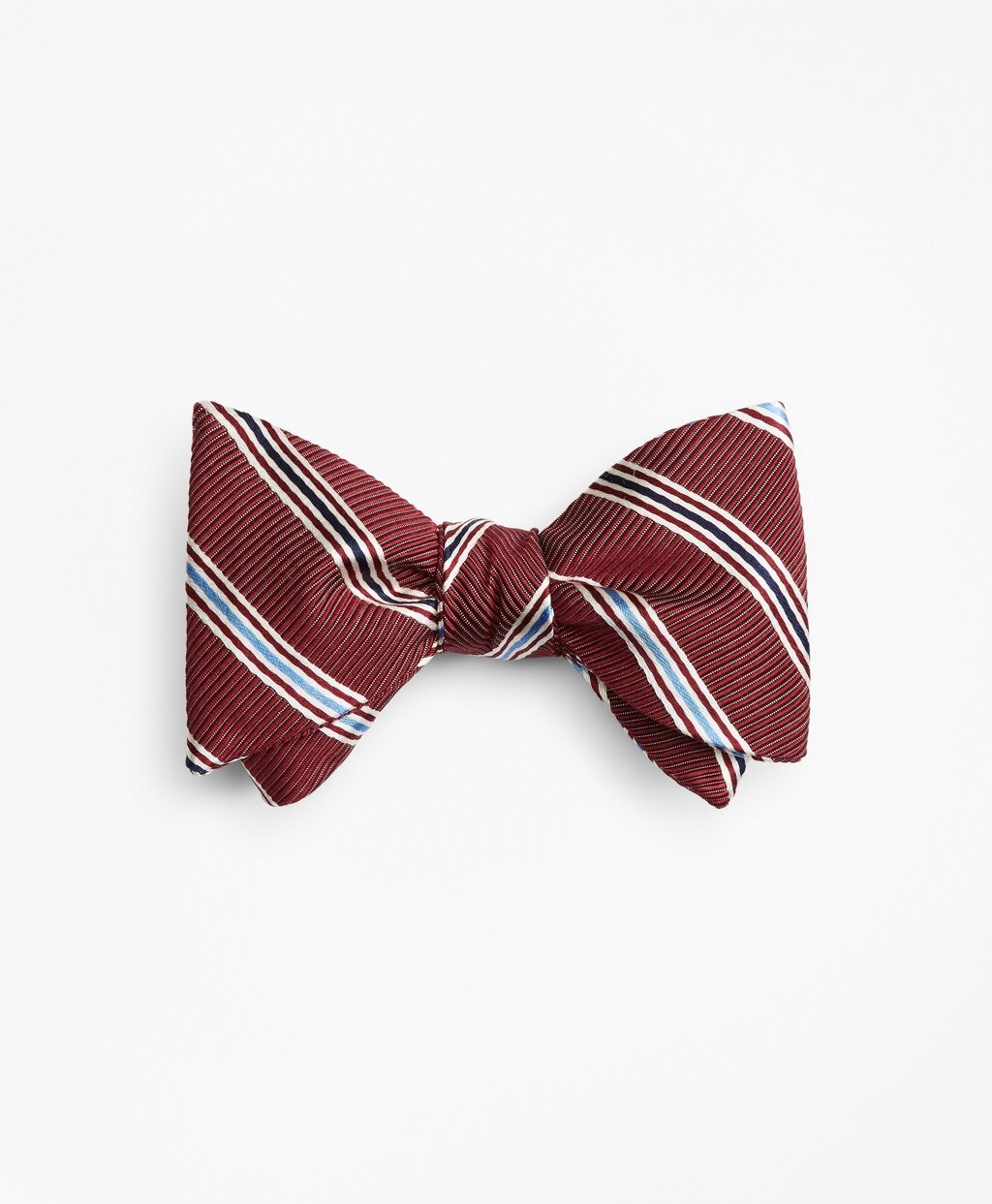 Brooks Brothers Men Track Stripe Bow Tie