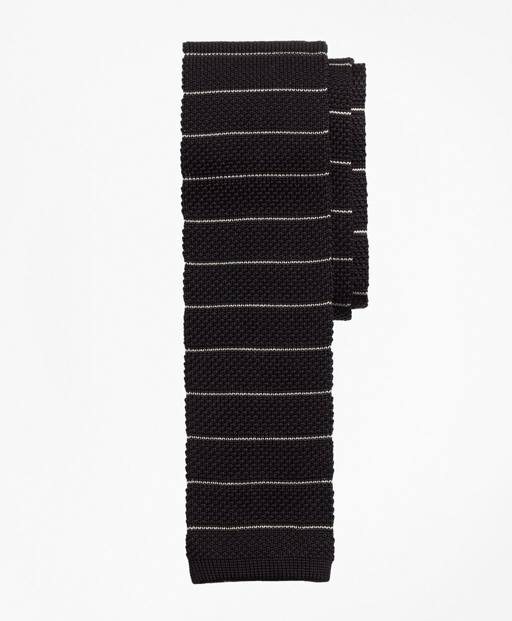 Brooks Brothers Men Thin Stripe Knit Tie