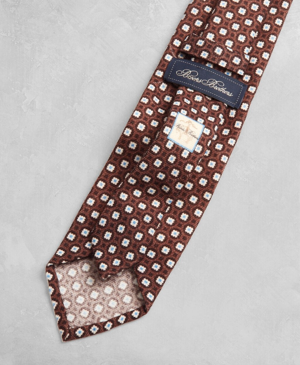 Brooks Brothers Men Golden Fleece® Geometric Wool Tie