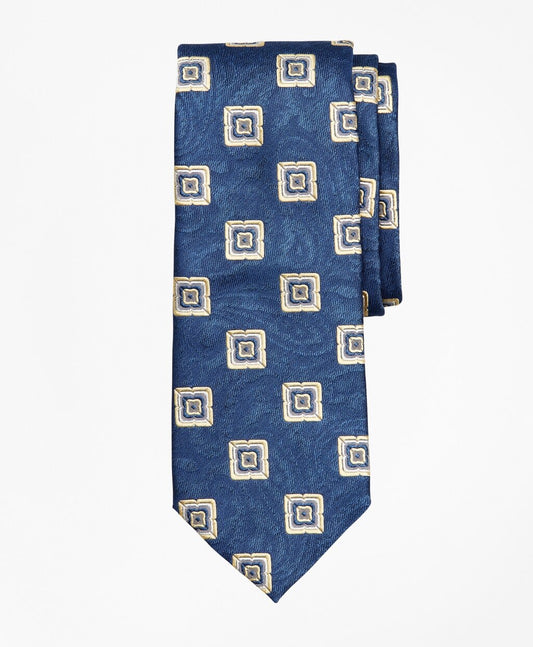 Brooks Brothers Men Paisley Medallion Tie