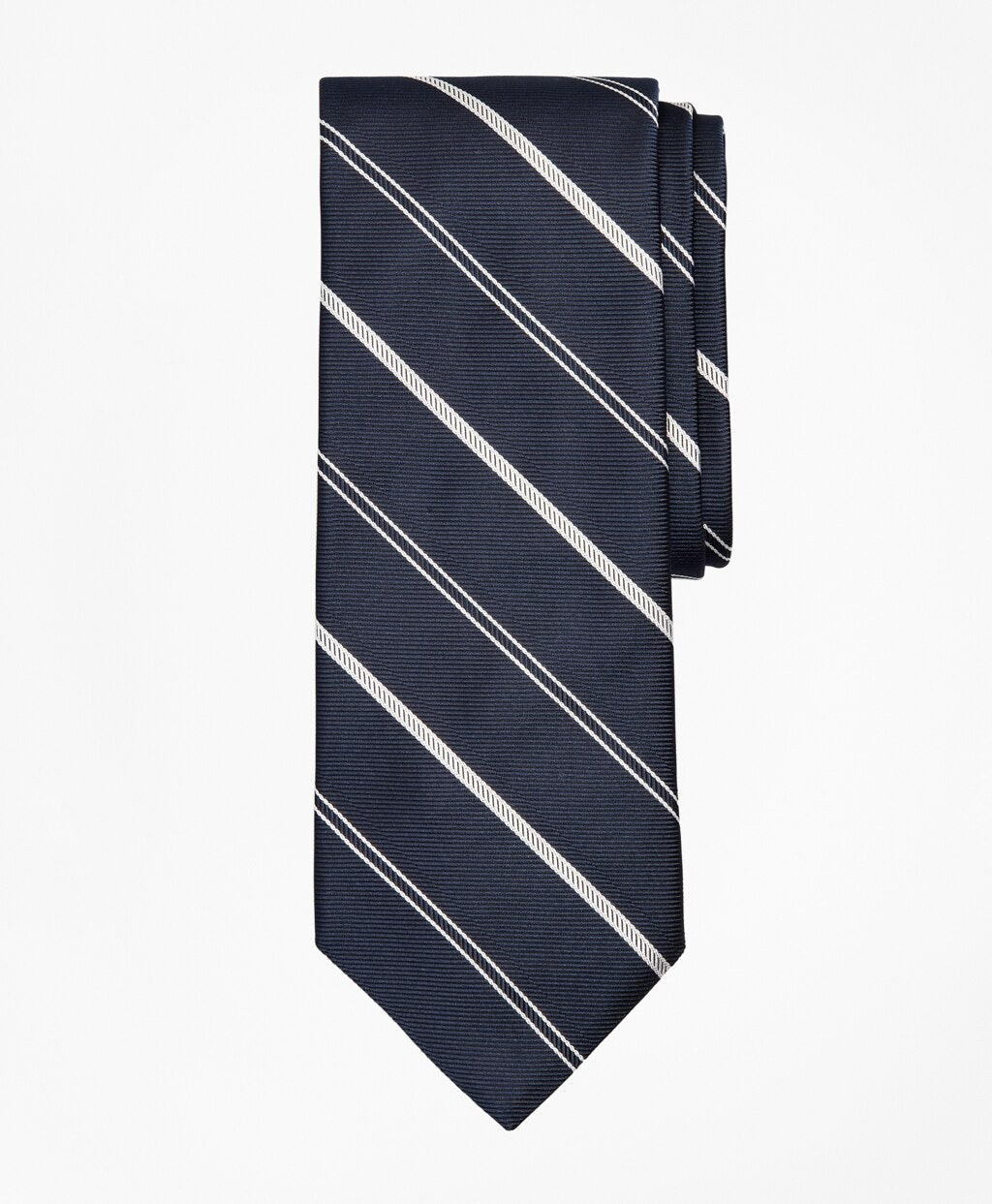 Brooks Brothers Men Twill Stripe Tie