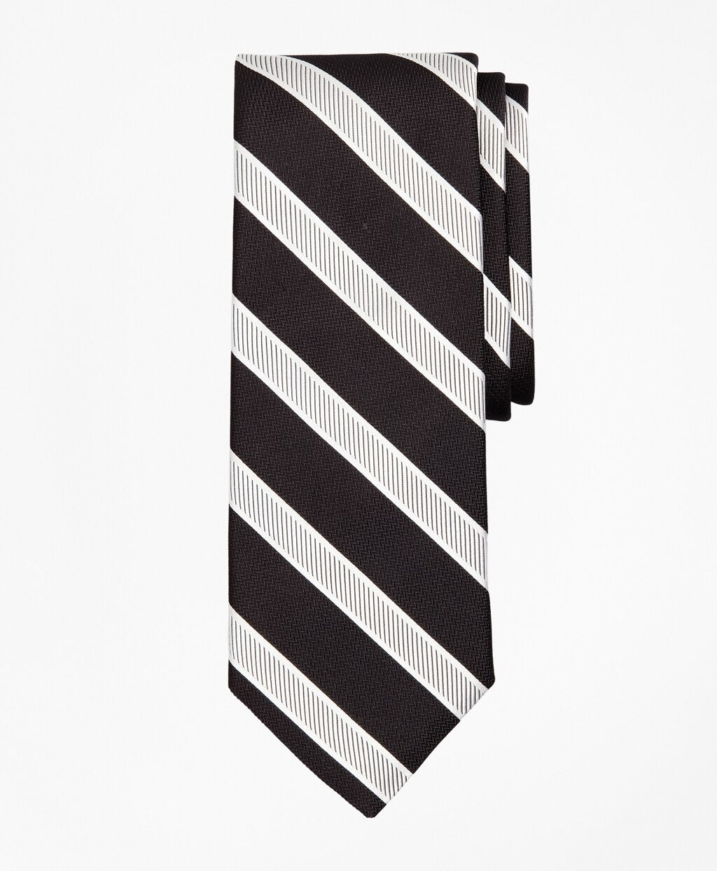 Brooks Brothers Men Vertical Stripe Tie