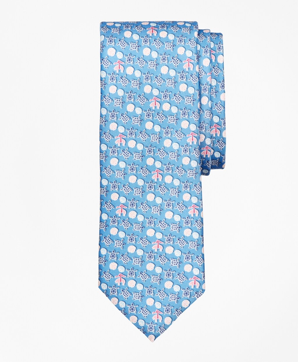 Brooks Brothers Men Fleece and Sea Turtle Tie