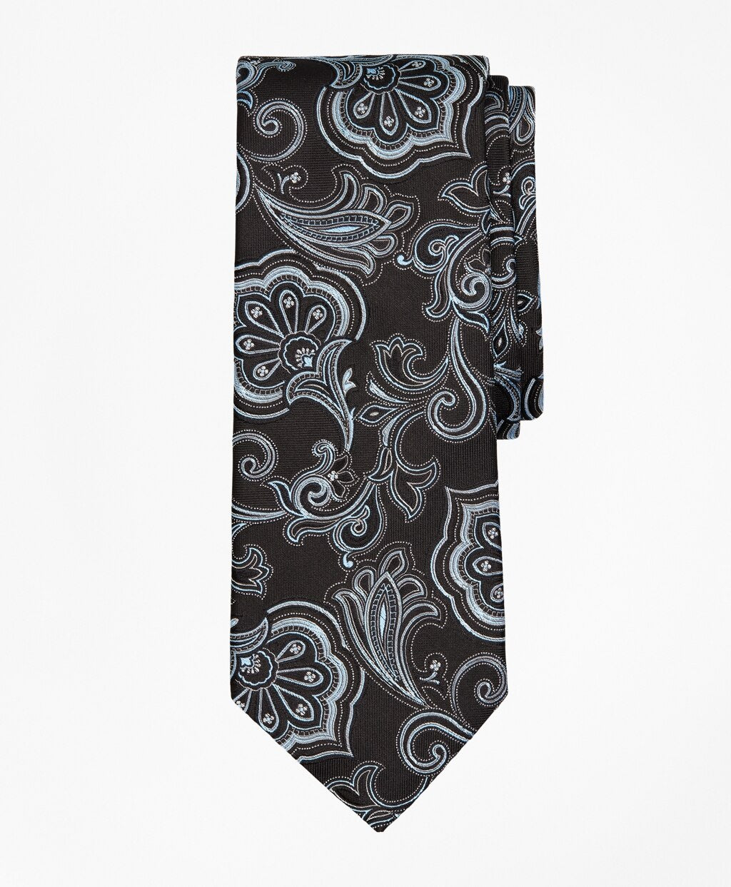 Brooks Brothers Men Dotted Paisley Tie