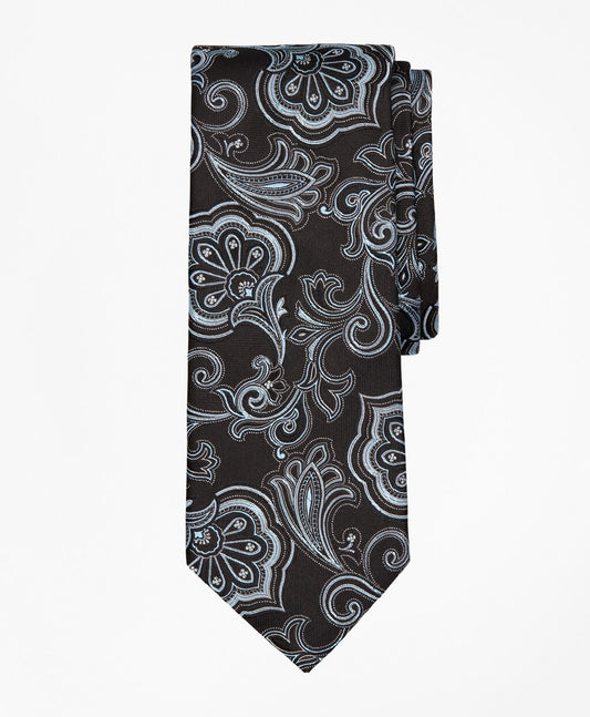 Brooks Brothers Men Dotted Paisley Tie