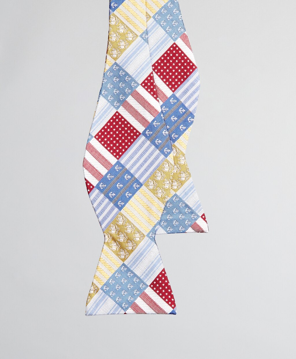 Brooks Brothers Men Multi-Patchwork Bow Tie
