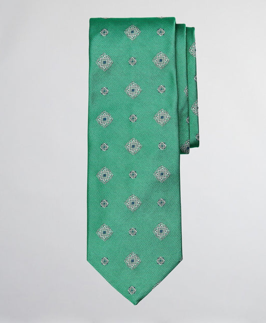 Brooks Brothers Men Spaced Medallion Tie