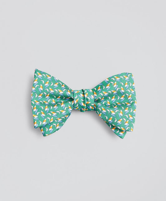 Brooks Brothers Men Sail and Dolphin Bow Tie
