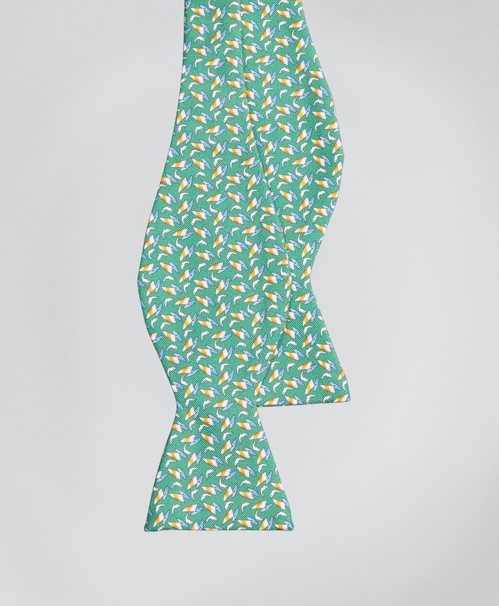 Brooks Brothers Men Sail and Dolphin Bow Tie