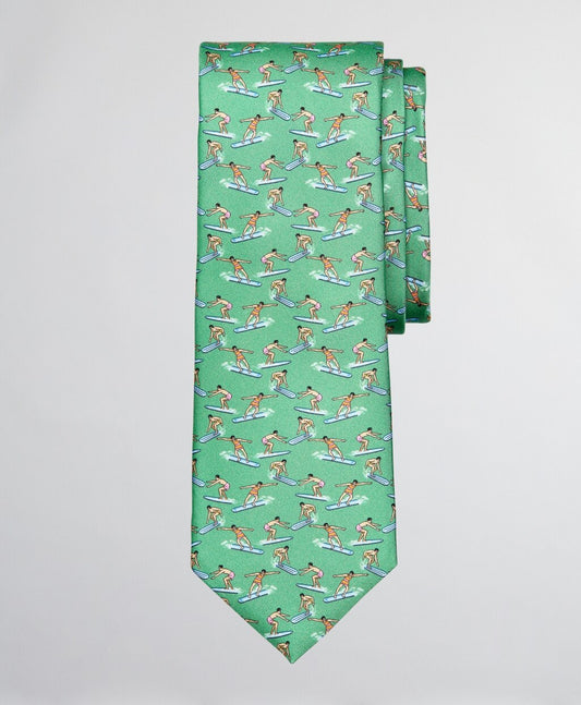 Brooks Brothers Men Surfing Tie