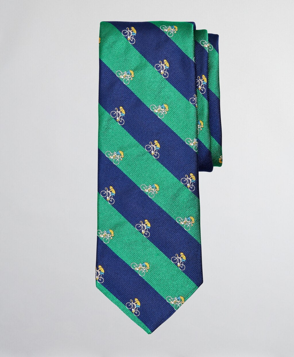 Brooks Brothers Men Bike Racing Tie
