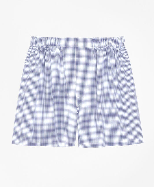 Brooks Brothers Men Traditional Fit Small Check Boxers