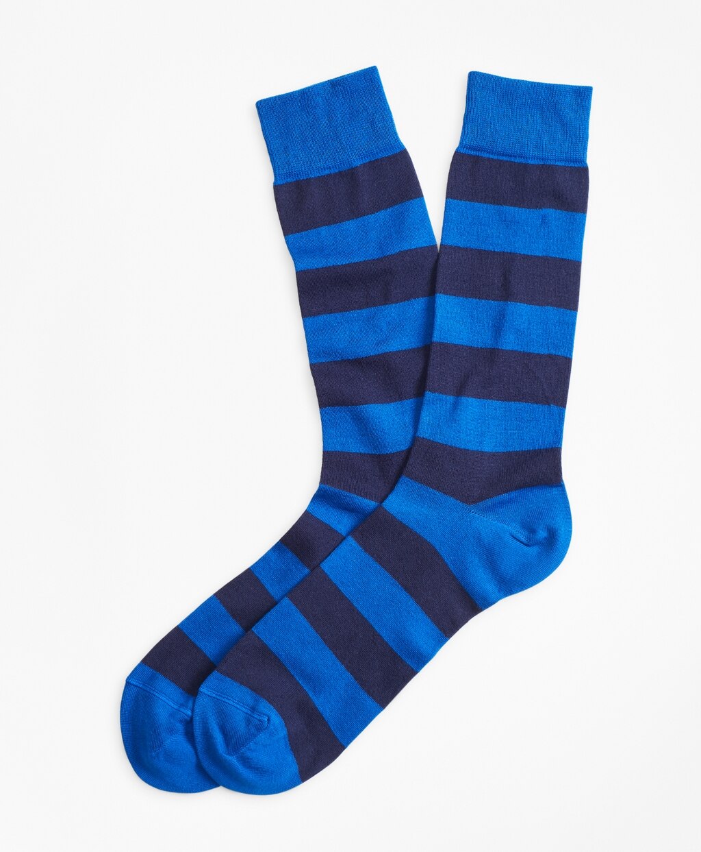 Brooks Brothers Men Stripe Crew Socks