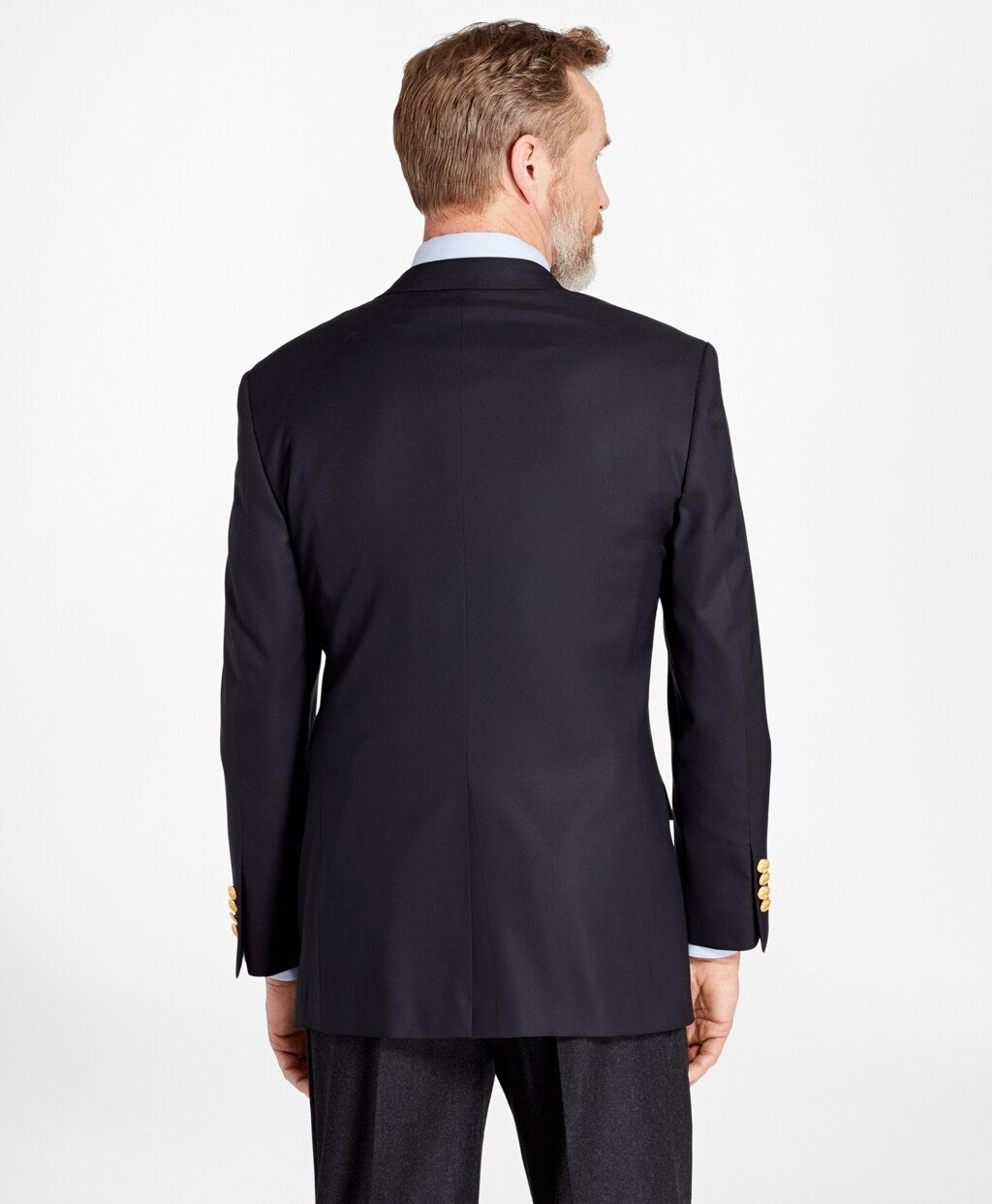 Brooks Brothers Men Madison Fit Two-Button 1818 Blazer
