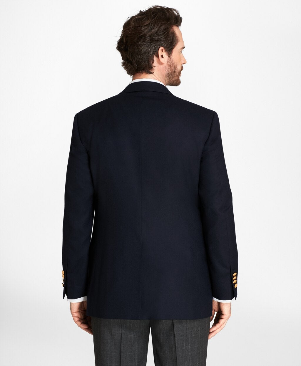 Brooks Brothers Men Madison Fit Doeskin Stretch Wool Blazer