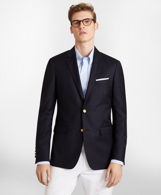 Brooks Brothers Men Milano Fit Two-Button Blazer