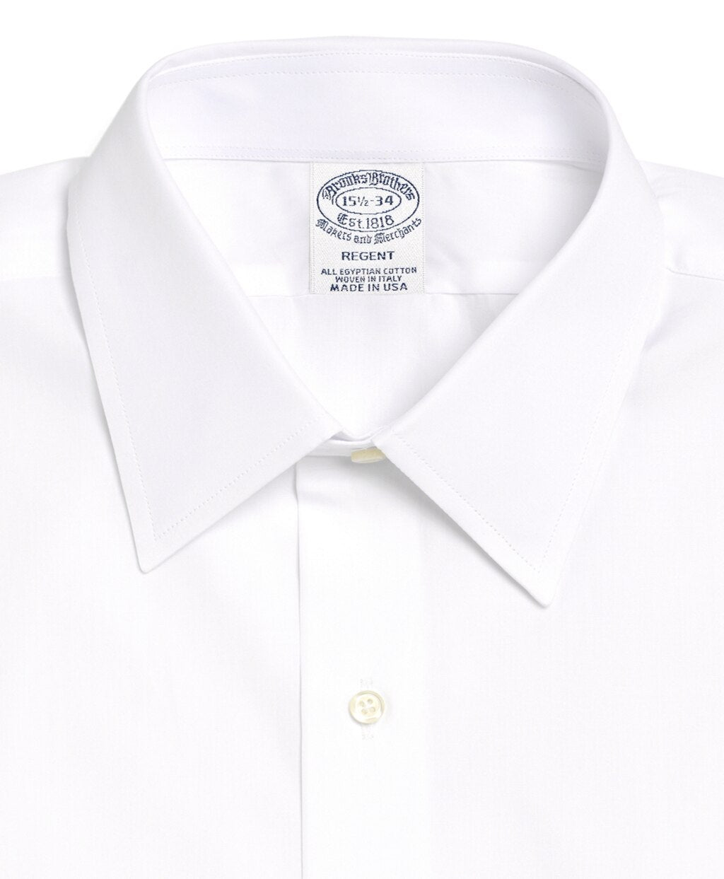 Brooks Brothers Men Regent Fitted Dress Shirt, Tennis Collar