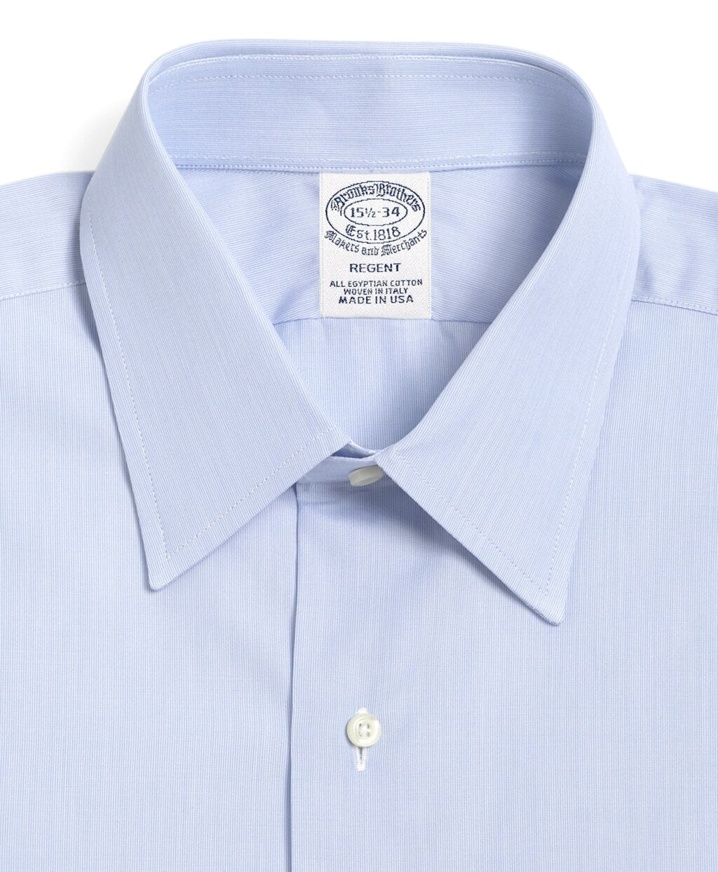 Brooks Brothers Men Regent Fitted Dress Shirt, Tennis Collar