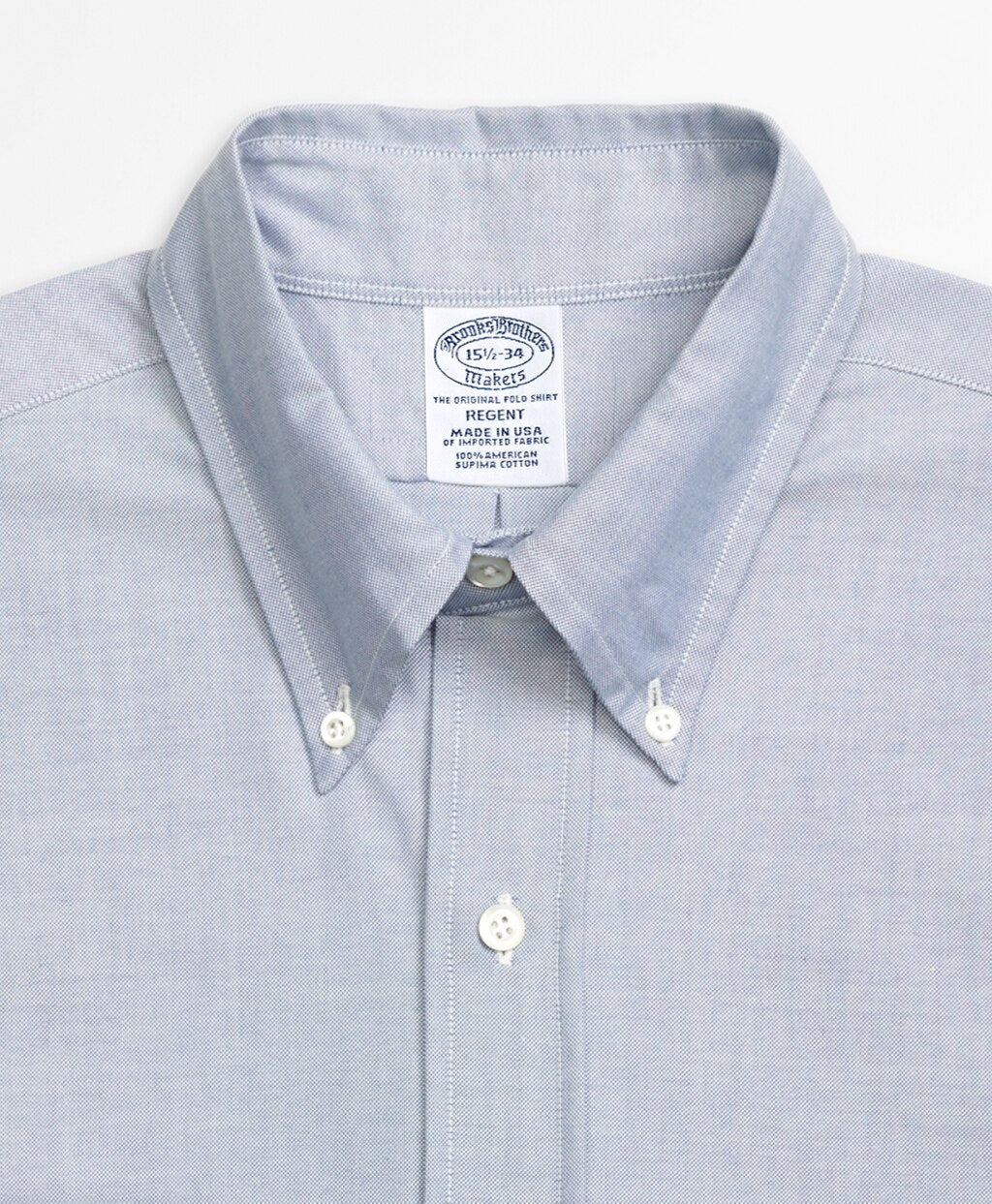 Brooks Brothers Men Original Polo® Button-Down Oxford Regent Fitted Dress Shirt