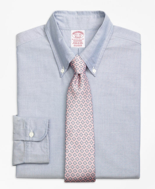 Brooks Brothers Men Original Polo® Button-Down Oxford Traditional Fit Dress Shirt