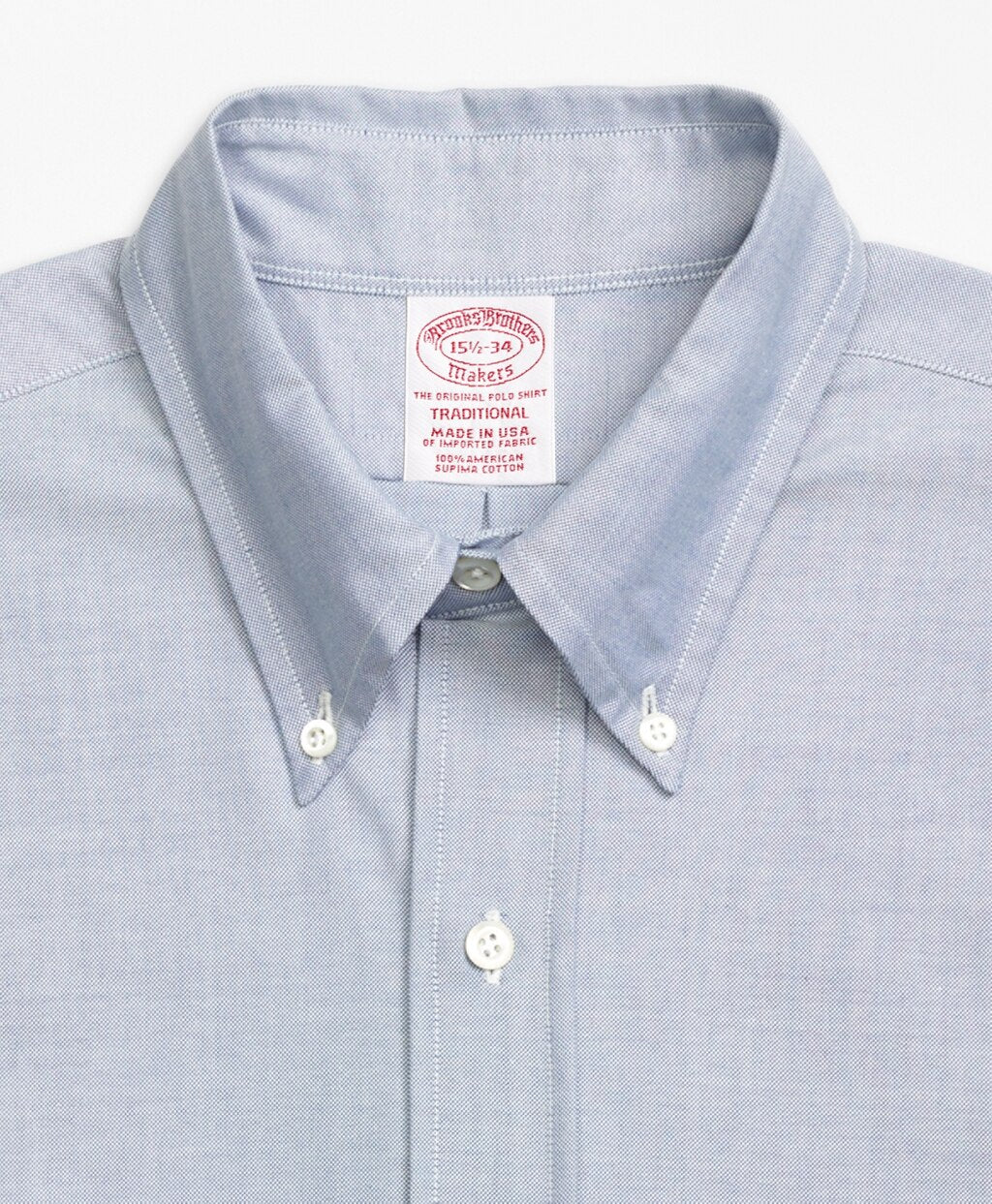 Brooks Brothers Men Original Polo® Button-Down Oxford Traditional Fit Dress Shirt