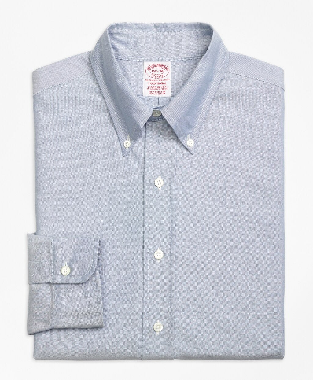 Brooks Brothers Men Original Polo® Button-Down Oxford Traditional Fit Dress Shirt