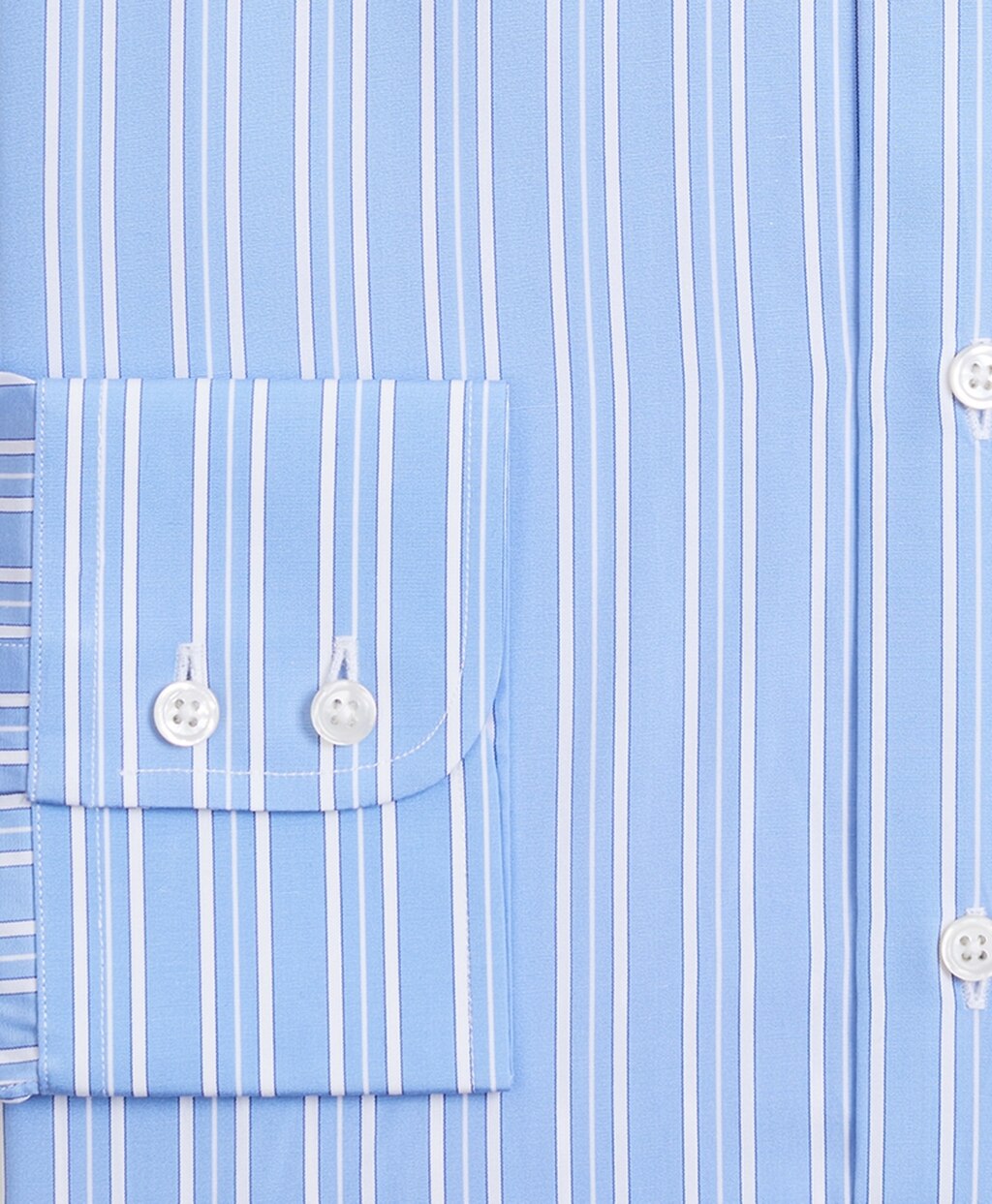 Brooks Brothers Men Luxury Collection Regent Fitted Dress Shirt, Franklin Spread Collar Ribbon Stripe