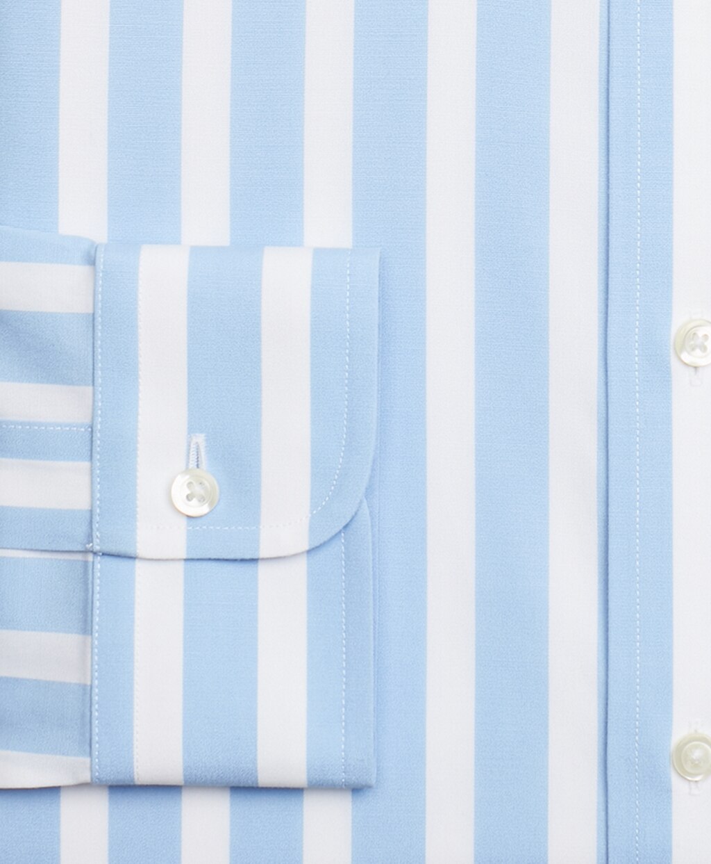 Brooks Brothers Men Stretch Milano Slim-Fit Dress Shirt, Non-Iron Bold Stripe