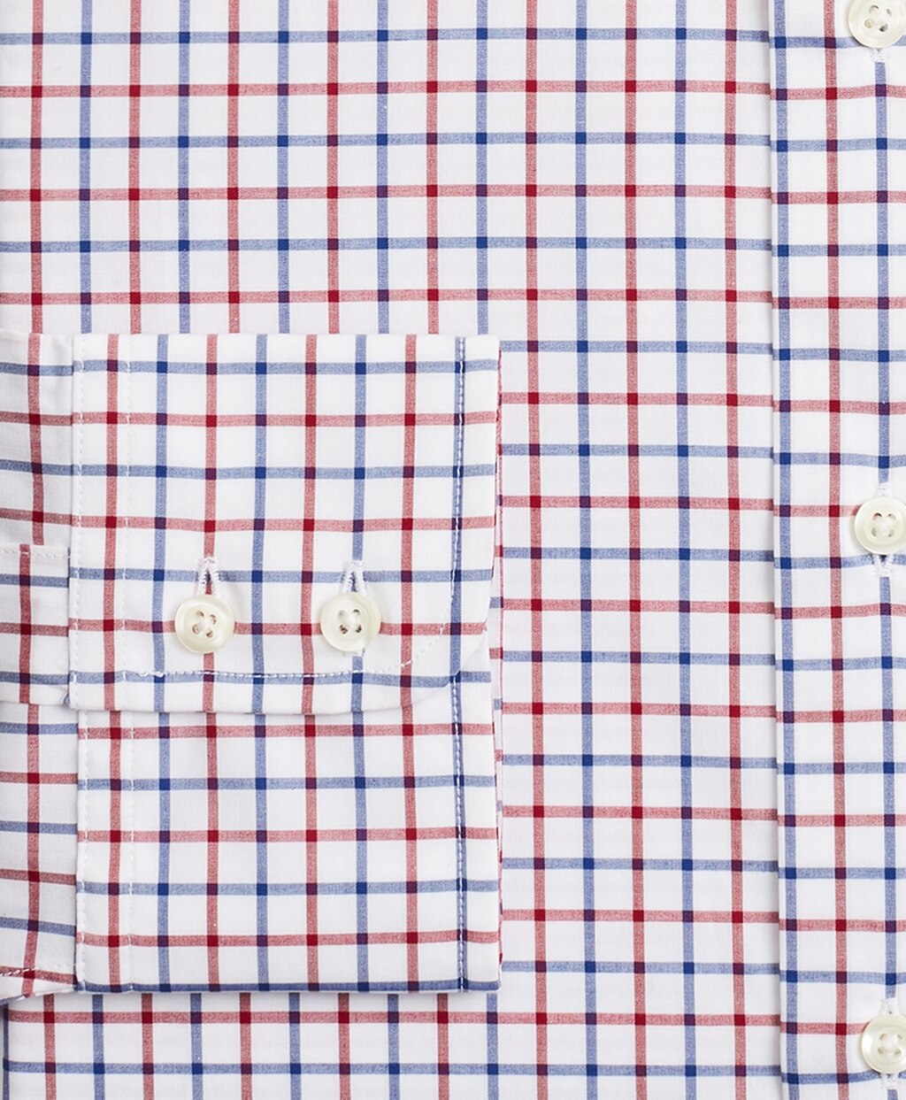 Brooks Brothers Men Luxury Collection Madison Classic-Fit Dress Shirt, Franklin Spread Collar Bold Windowpane