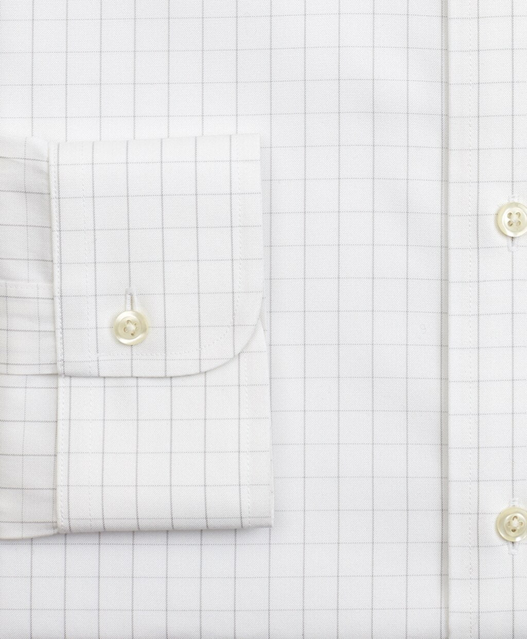 Brooks Brothers Men Stretch Regent Fitted Dress Shirt, Non-Iron Windowpane