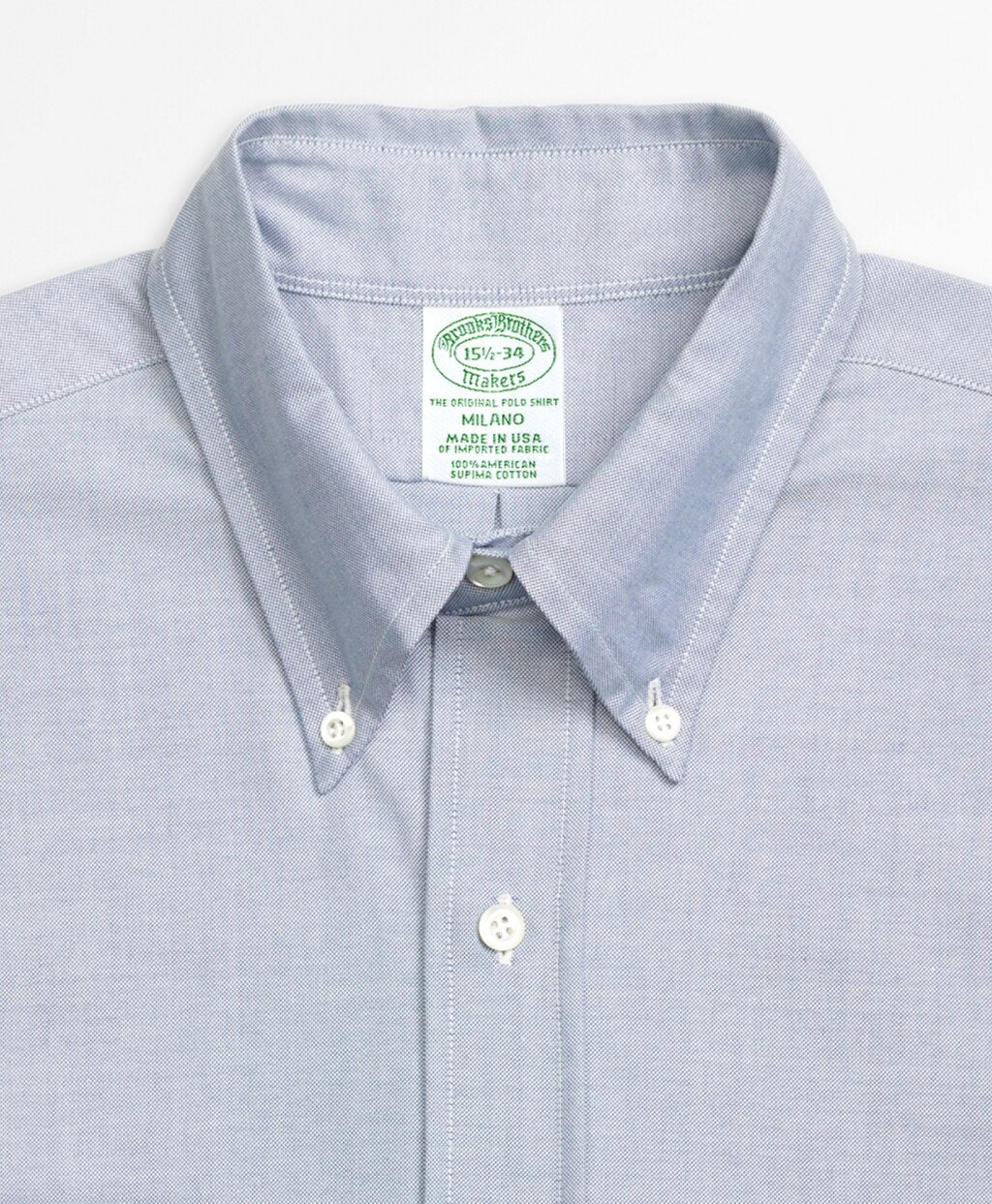 Brooks Brothers Men Original Polo® Button-Down Oxford Milano Slim-Fit Dress Shirt