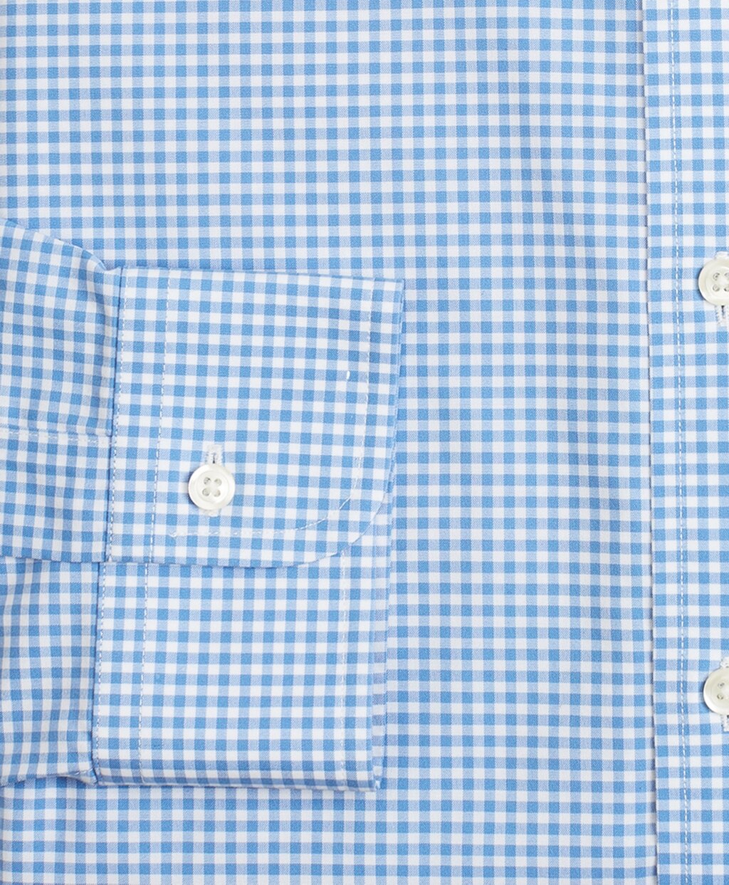 Brooks Brothers Men Stretch Milano Slim-Fit Dress Shirt, Non-Iron Poplin English Collar Gingham
