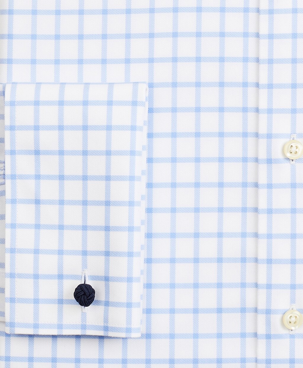 Brooks Brothers Men Stretch Milano Slim-Fit Dress Shirt, Non-Iron Twill Ainsley Collar French Cuff Grid Check
