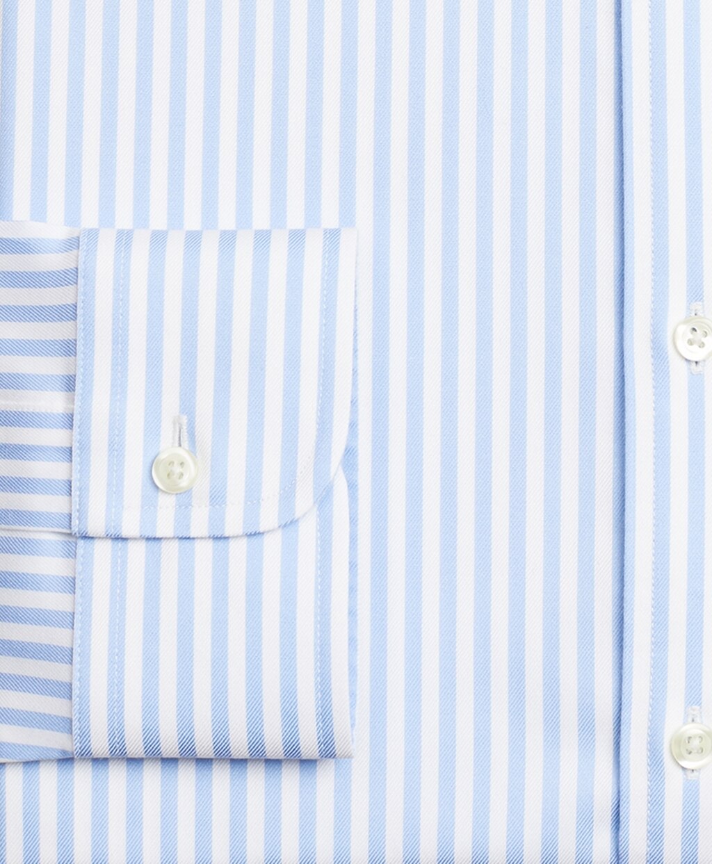 Brooks Brothers Men Stretch Regent Fitted Dress Shirt, Non-Iron Twill Button-Down Collar Bold Stripe