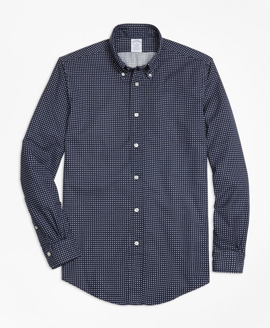 Brooks Brothers Men Milano Fit Printed Flower Sport Shirt