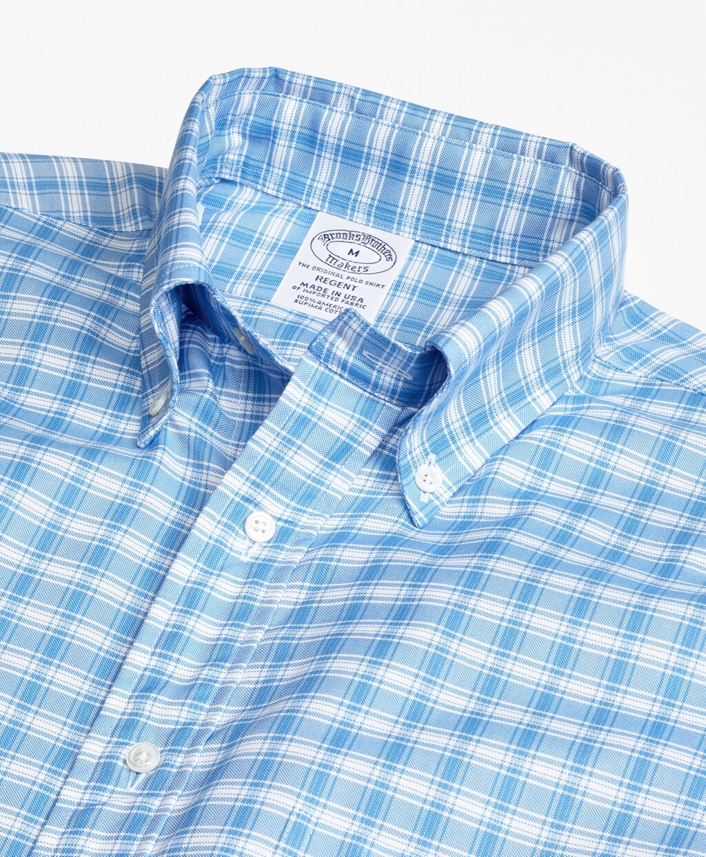 Brooks Brothers Men Regent Fit Oxford Check Sport Shirt